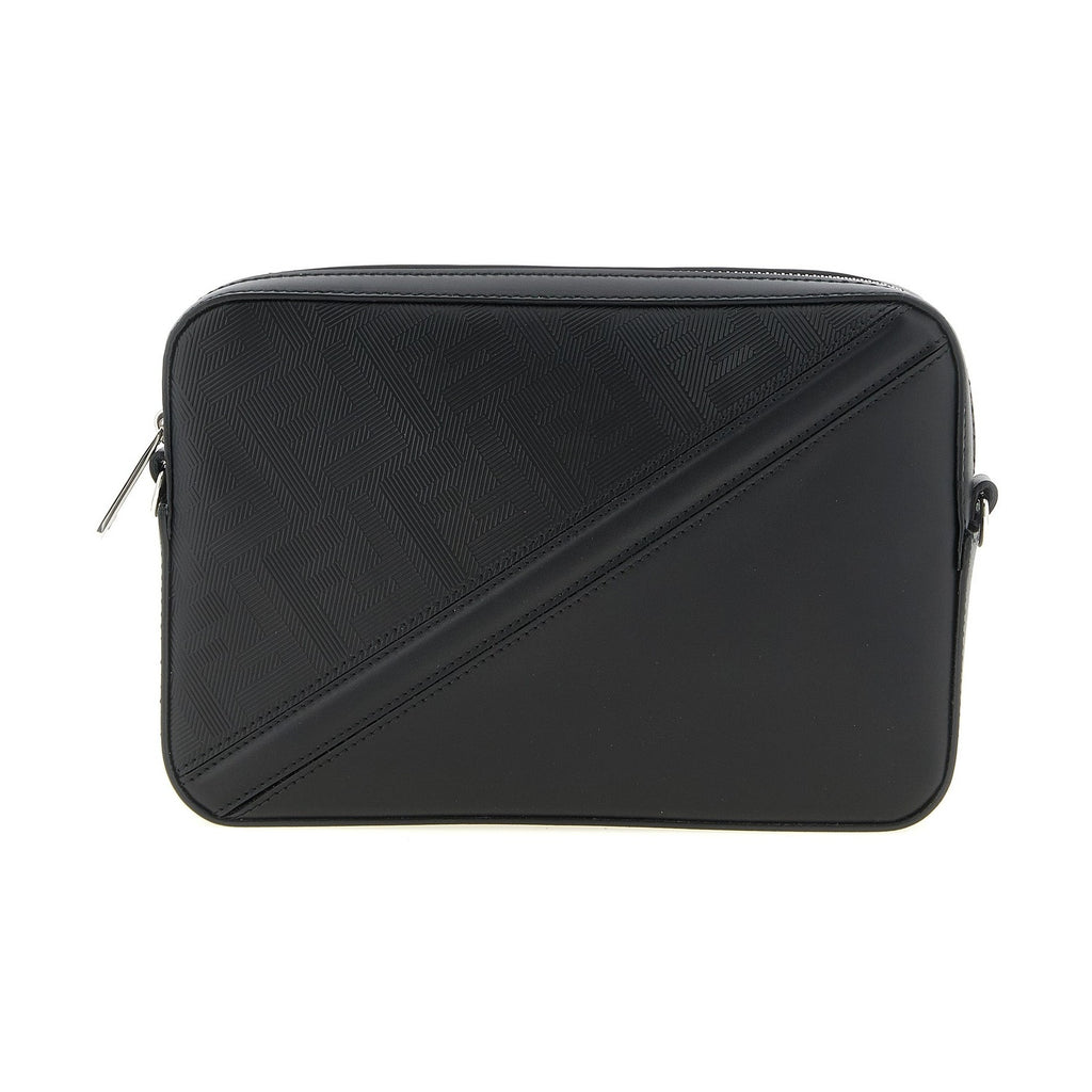 Fendi Black Viscose Shoulder Bag