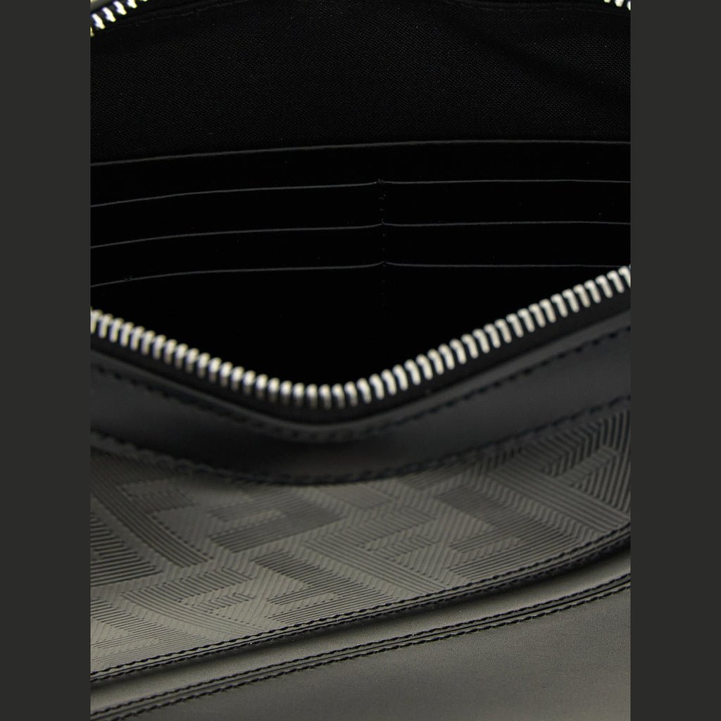 Fendi Black Viscose Shoulder Bag
