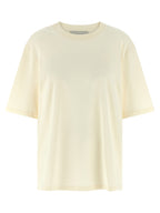 Ami Paris Beige Cotton T-Shirt