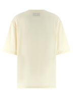 Ami Paris Beige Cotton T-Shirt