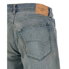 Balenciaga Blue Cotton Relaxed Fit Jeans