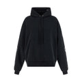 Balenciaga Black Cotton Hoodie