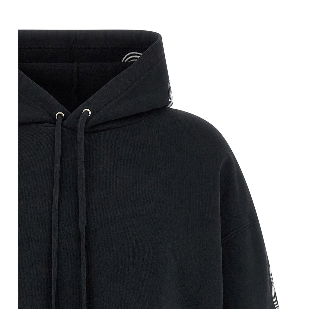 Balenciaga Black Cotton Hoodie