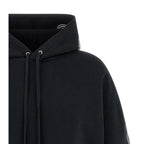 Balenciaga Black Cotton Hoodie