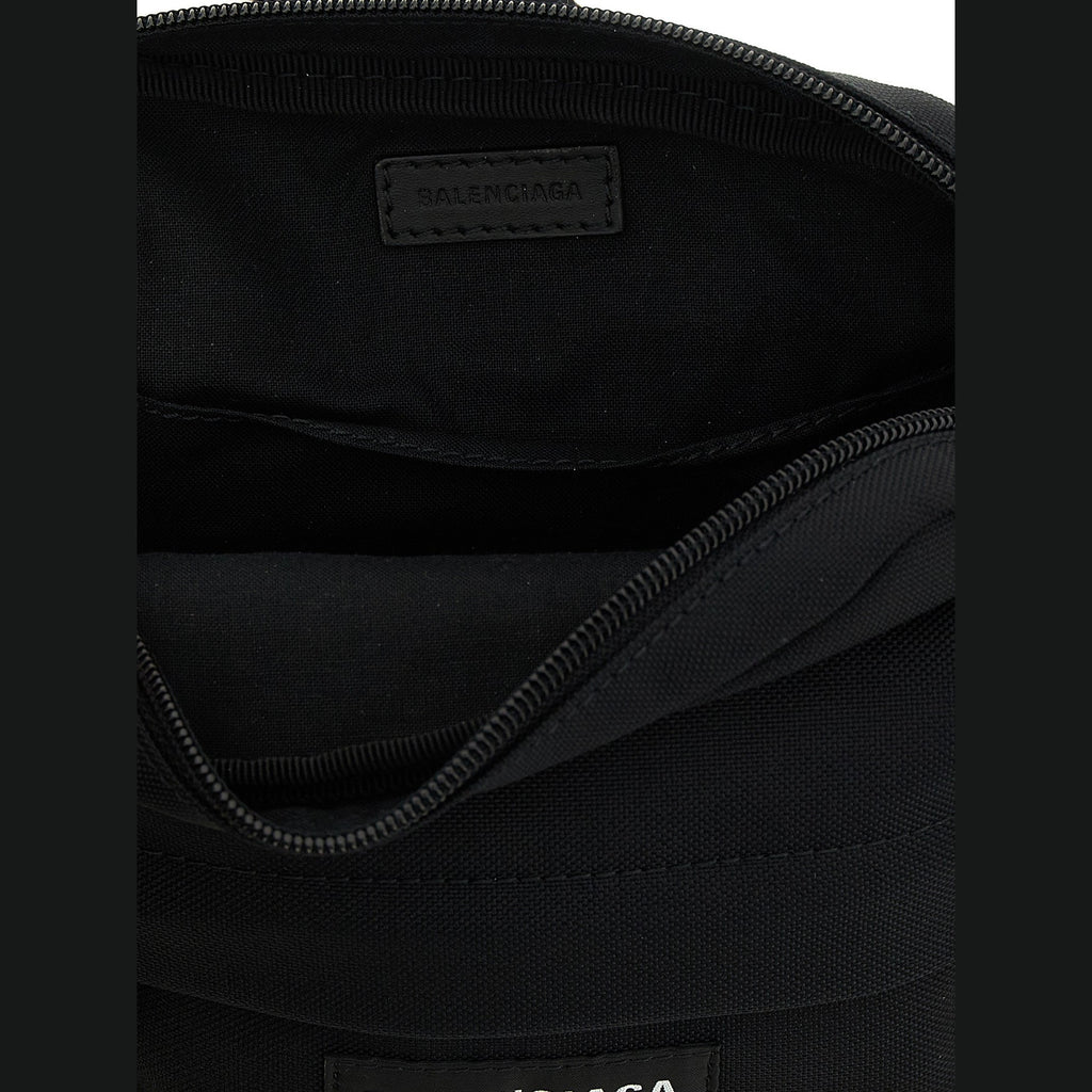 Balenciaga Black Polyamide Crossbody Bag