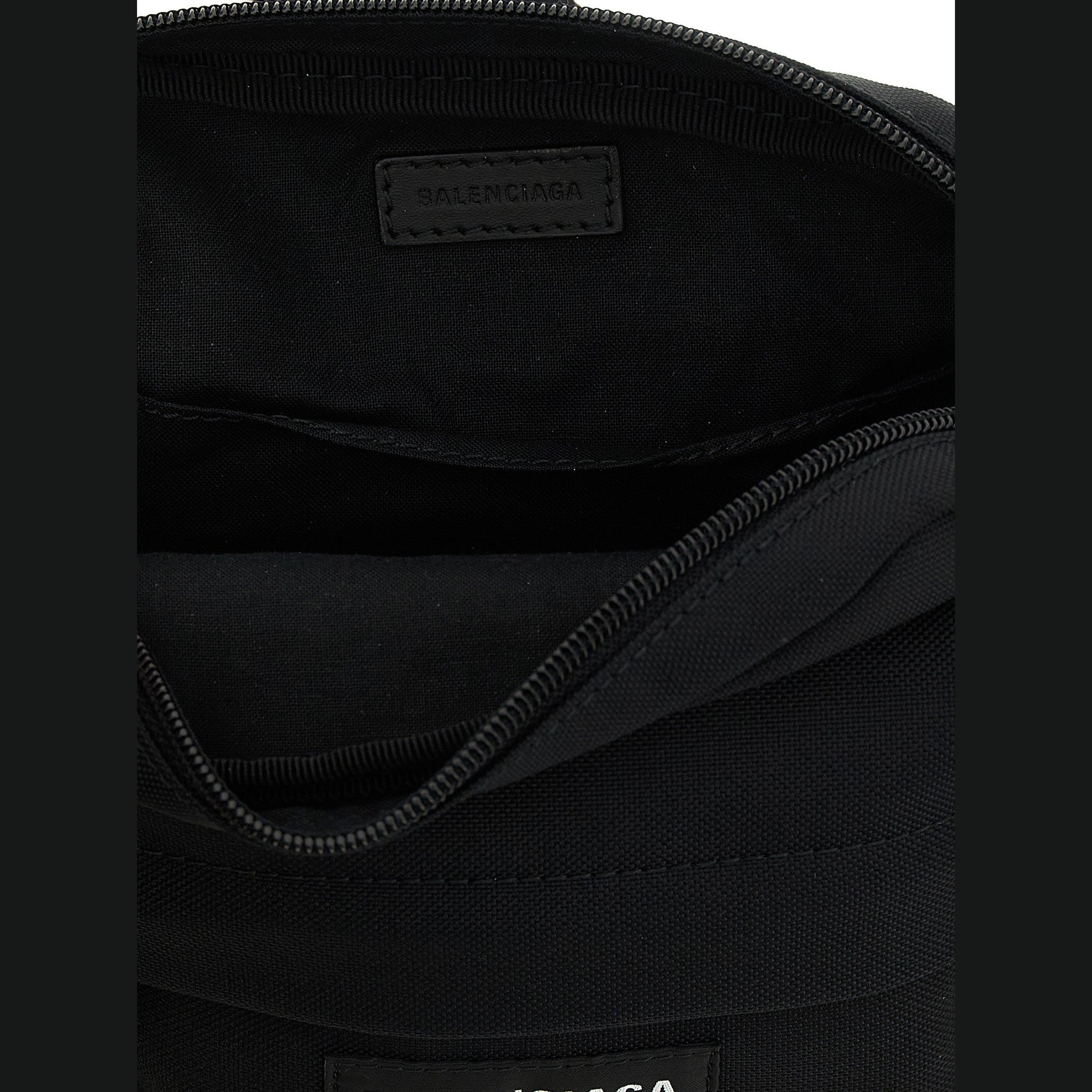 Balenciaga Black Polyamide Crossbody Bag