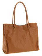 Balenciaga Brown Lamb Leather Shoulder Bag