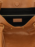 Balenciaga Brown Lamb Leather Shoulder Bag