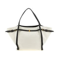 Tod's Multicolor Linen Tote Bag