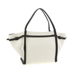 Tod's Multicolor Linen Tote Bag