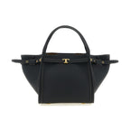 Tod's Black Calfskin Tote Bag