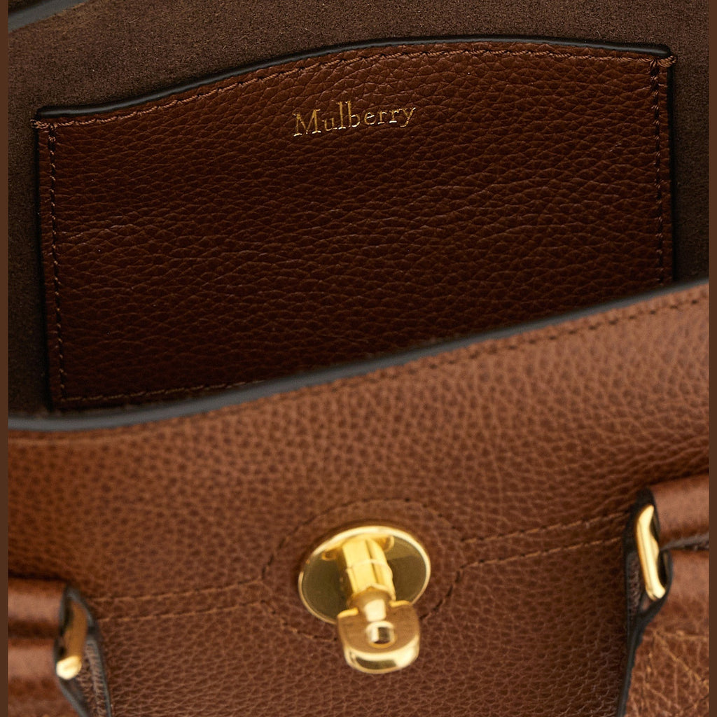 Mulberry Brown Calfskin Handbag