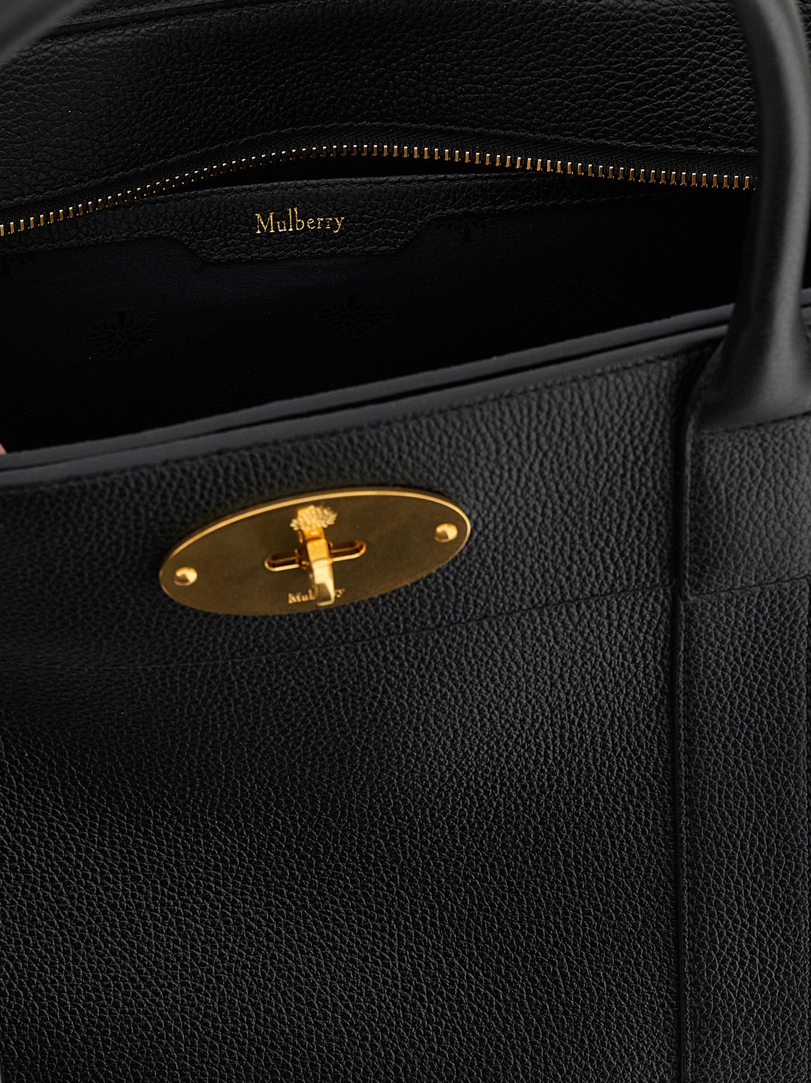 Mulberry Black Calfskin Handbag