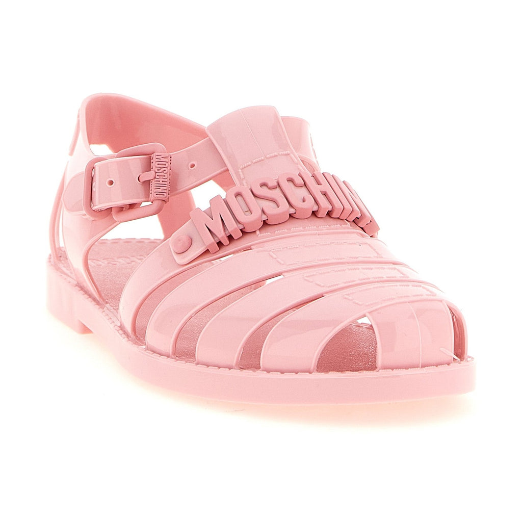 Moschino Multicolor Pvc Flat Sandals
