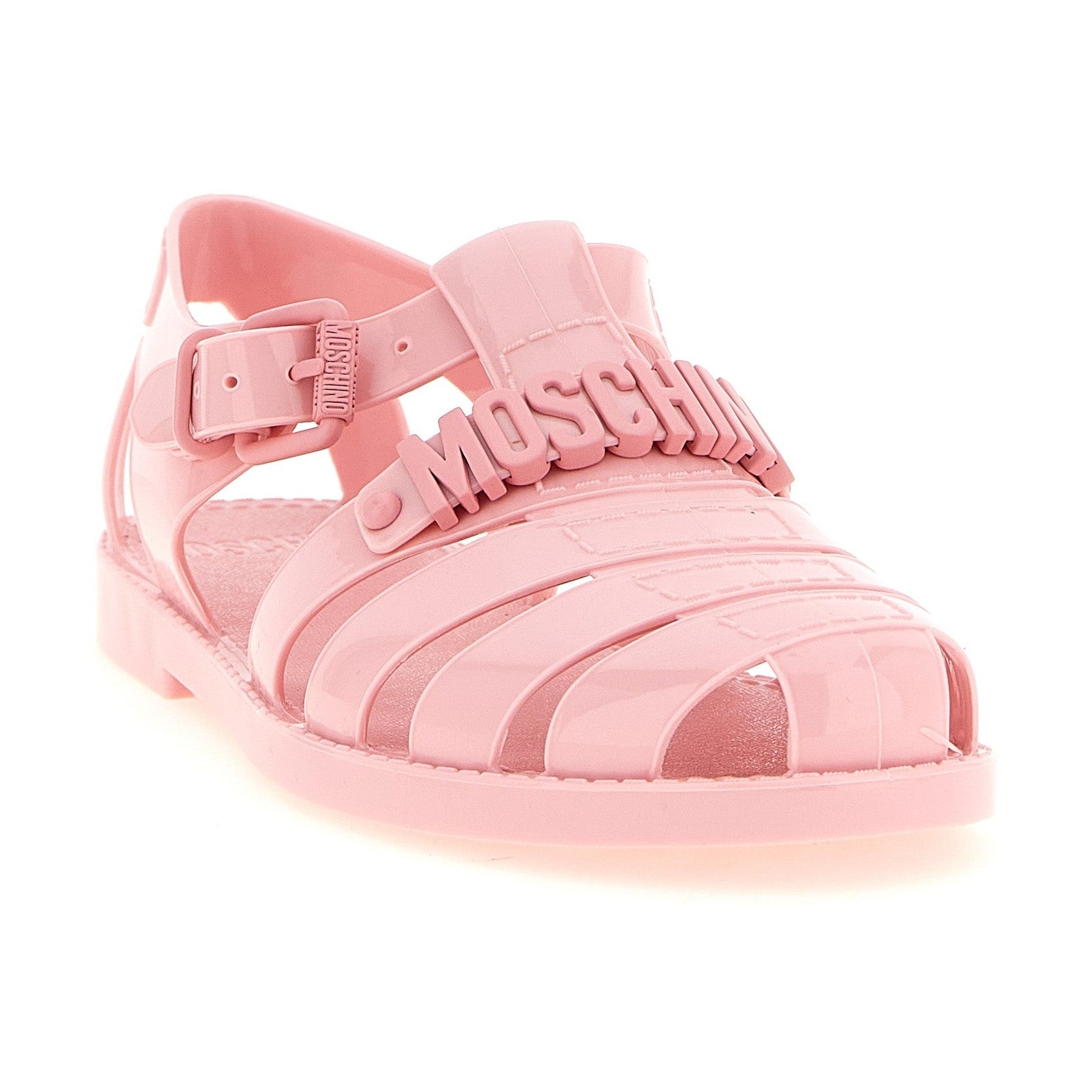 Moschino Multicolor Pvc Flat Sandals