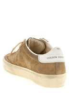 Golden Goose Brown Cowhide Low Top Sneakers