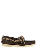 Golden Goose Brown Cowhide Slip-On Loafers