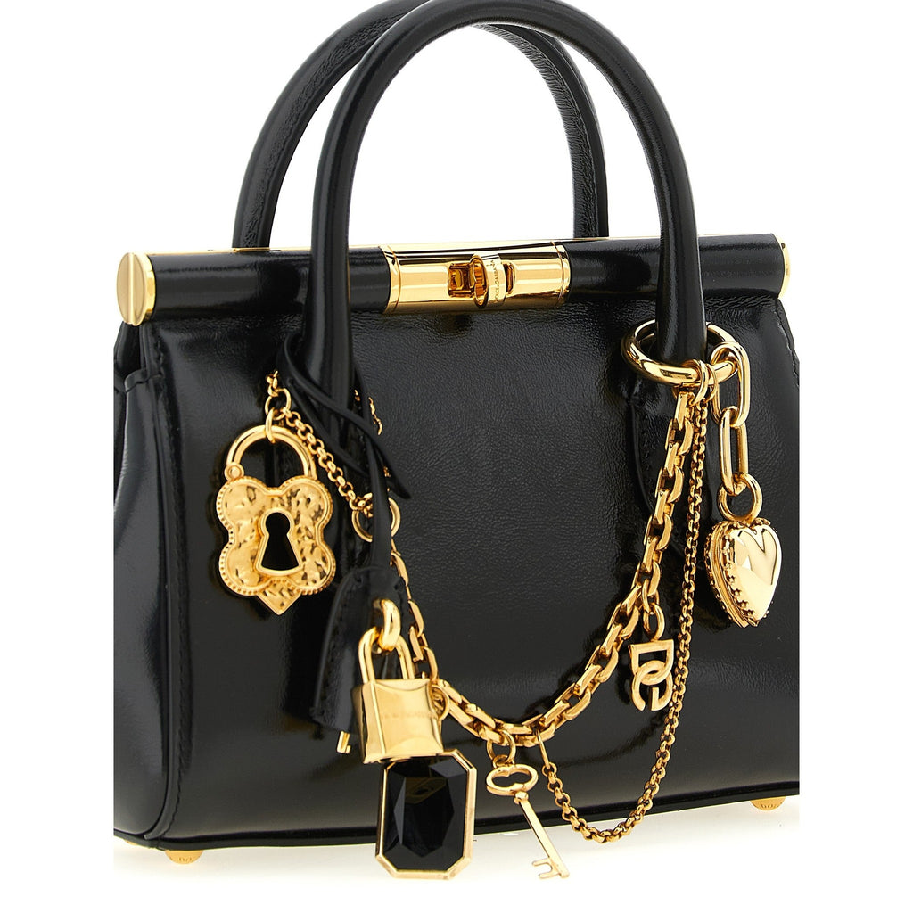 Dolce & Gabbana Black Calfskin Handbag