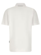 Philipp Plein White Cotton Polo Shirt