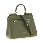 Dolce & Gabbana Bicolor Calfskin Handbag