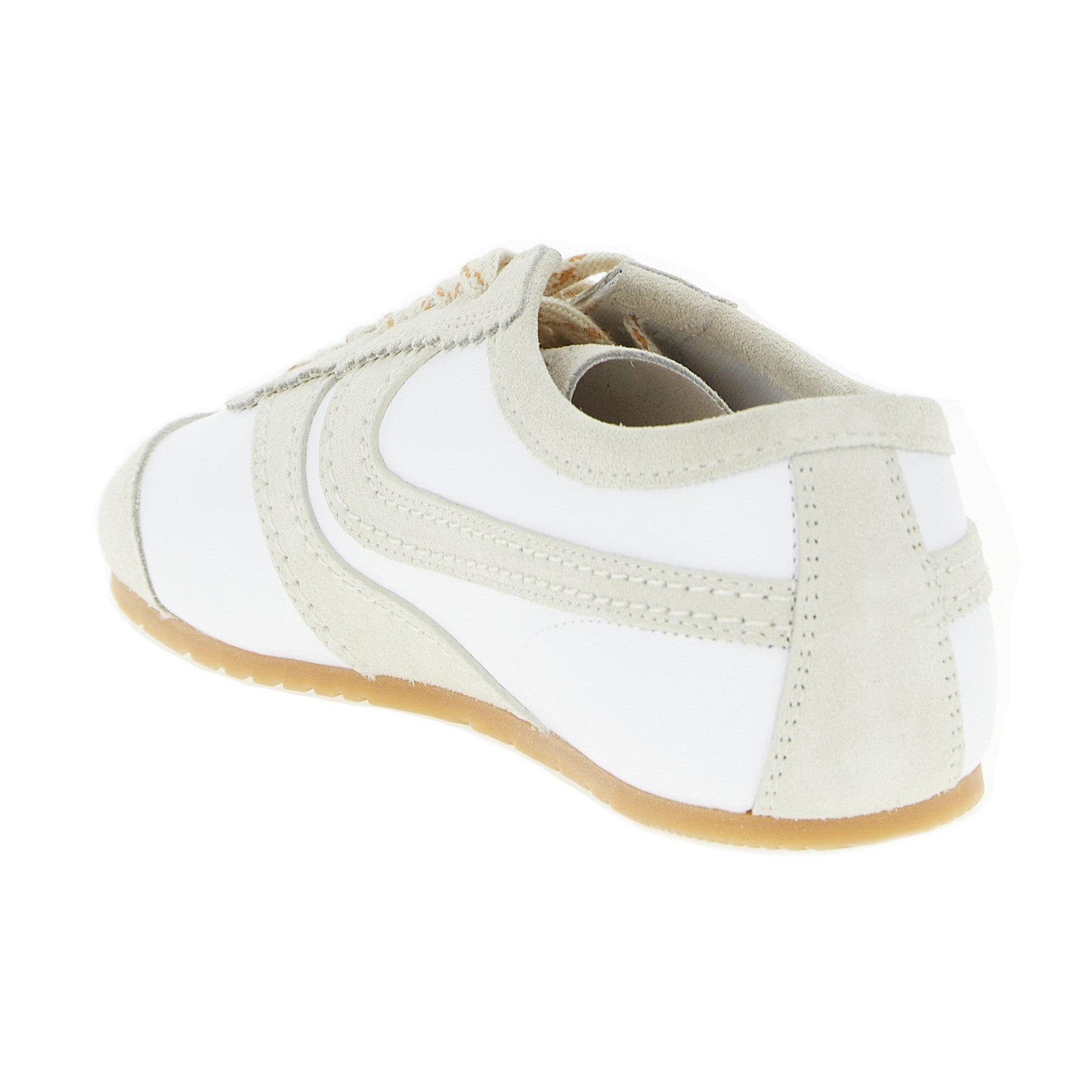 Dries Van Noten Beige Cowhide Low Top Sneakers