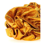 Dries Van Noten Orange Cowhide Clutch Bag