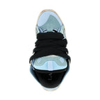 Lanvin Blue Cotton Athletic Sneakers