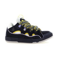Lanvin Blue Calfskin Athletic Sneakers