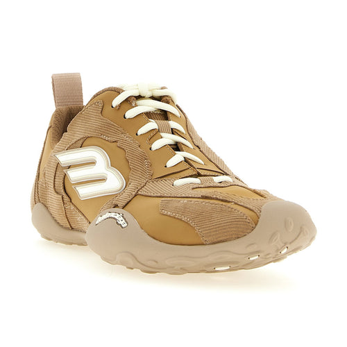 Balenciaga Beige Polyester Athletic Sneakers