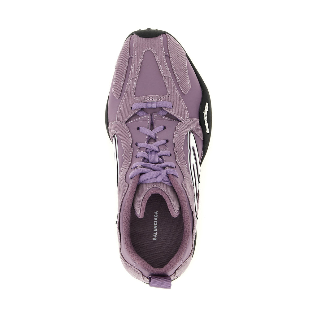 Balenciaga Purple Polyester Athletic Sneakers