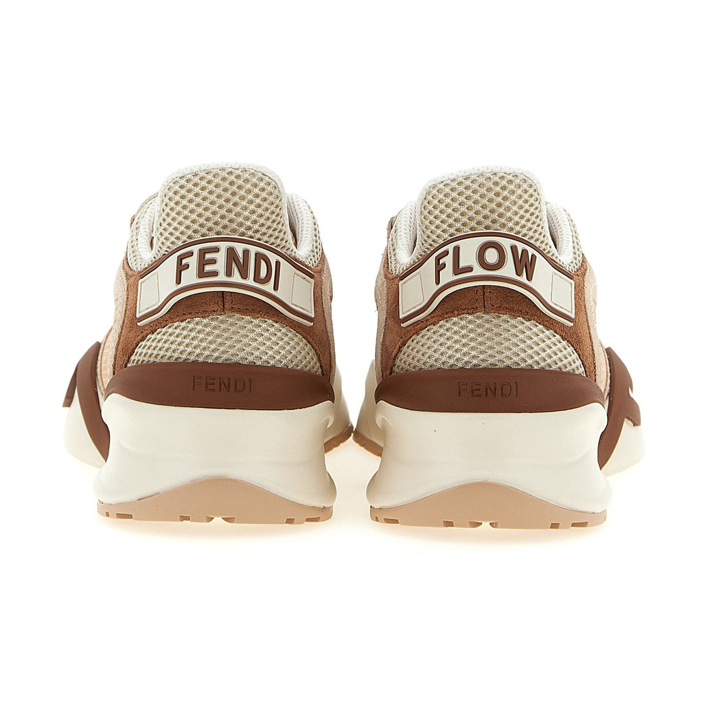 Fendi Multicolor Polyamide Athletic Sneakers