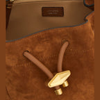 Jimmy Choo Gold Calfskin Shoulder Bag