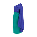 Carolina Herrera Multicolor Silk Midi Dress