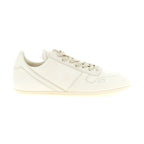 Rick Owens White Lamb Leather Low Top Sneakers