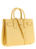 Saint Laurent Bicolor Calfskin Handbag