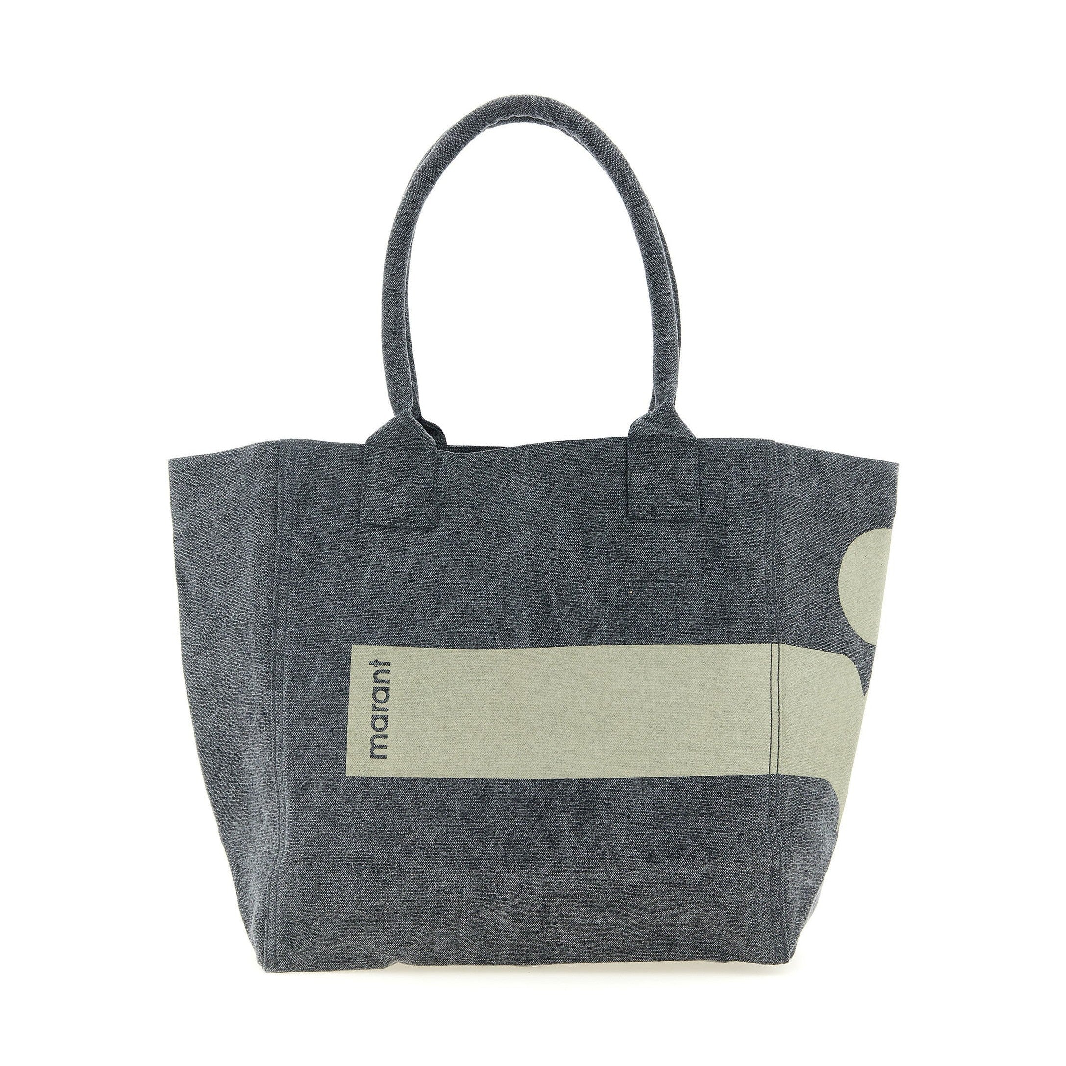Isabel Marant Black Cotton Tote Bag