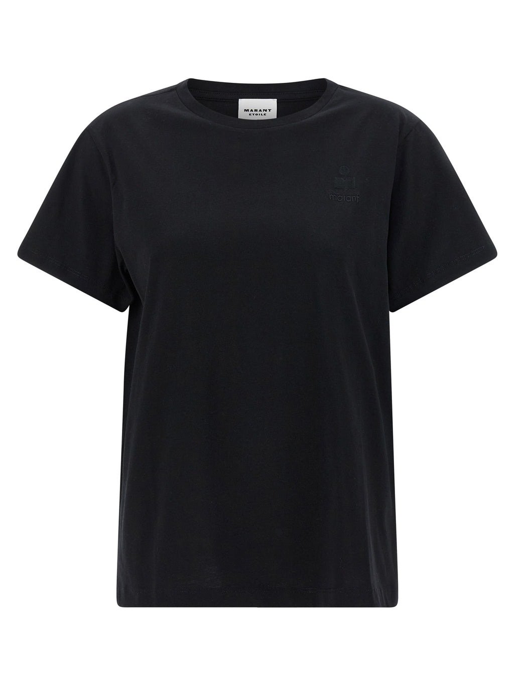 Marant Etoile Black Cotton T-Shirt