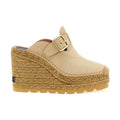 Stella McCartney Beige Viscose Wedge Sandals