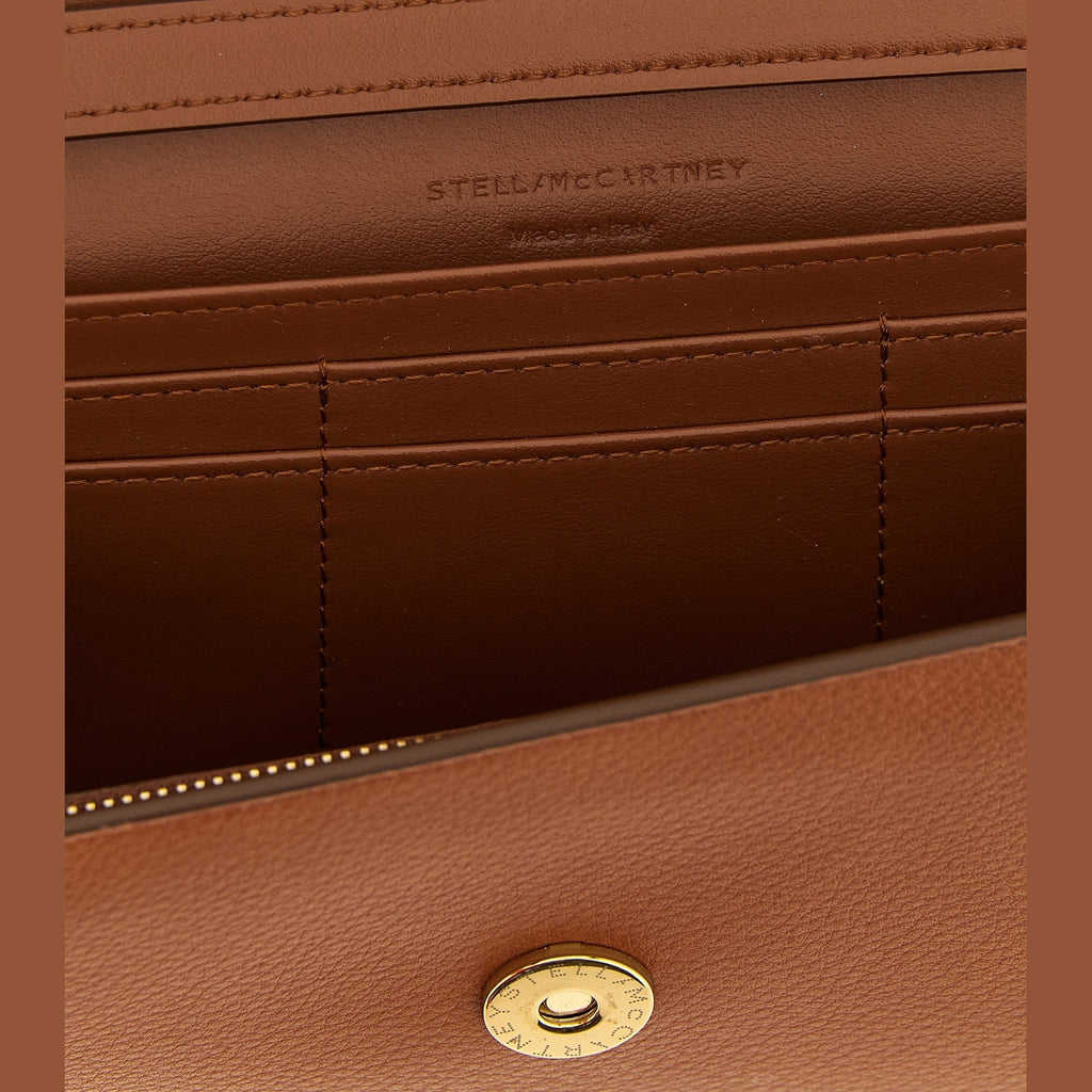 Stella McCartney Brown Polyamide Cardholder