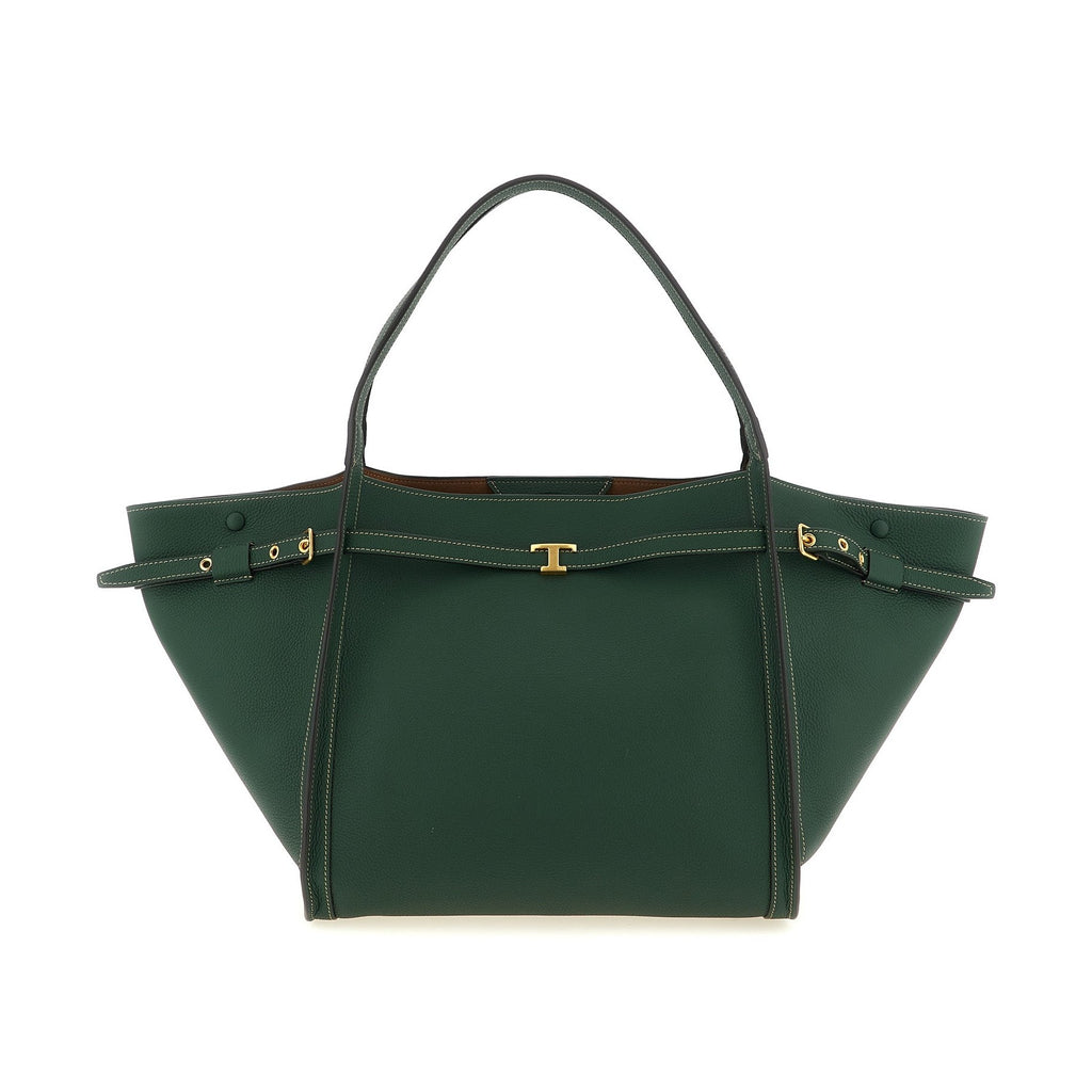 Tod's Bicolor Calfskin Tote Bag