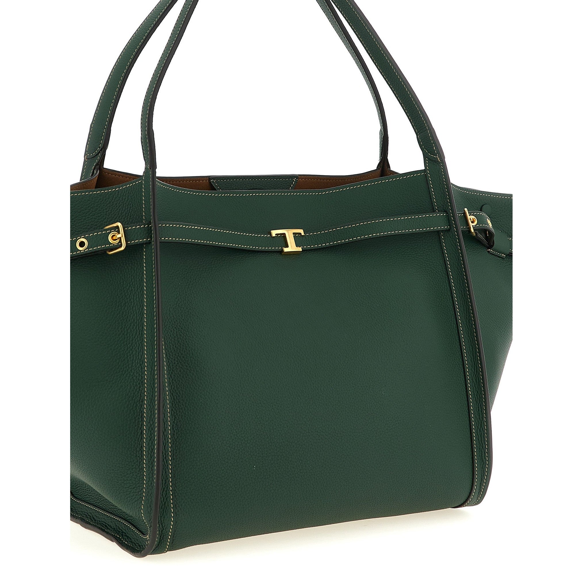 Tod's Bicolor Calfskin Tote Bag