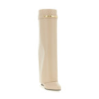 Givenchy Beige Calfskin Over The Knee