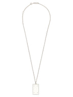 Maison Margiela Silver Brass Necklace