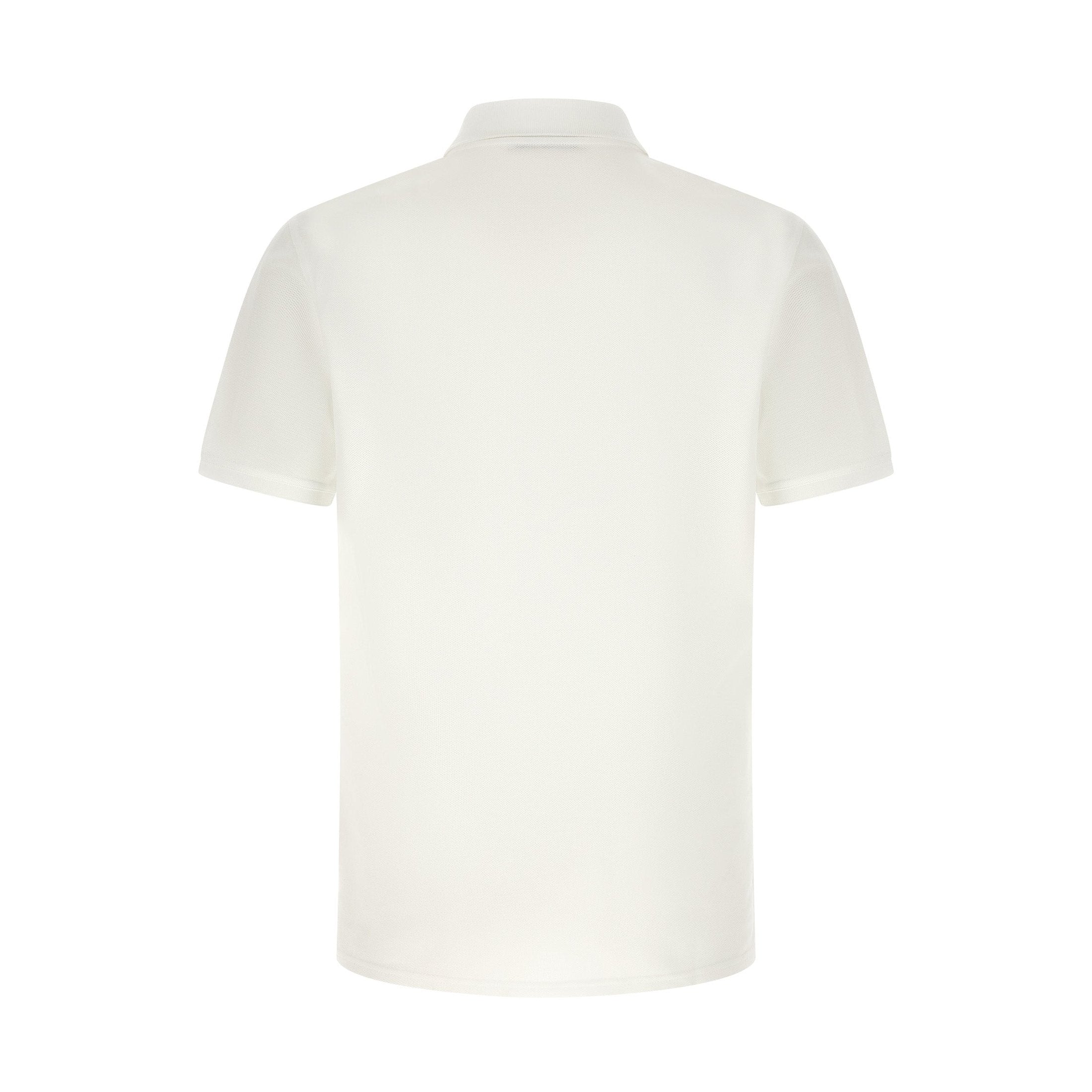 Givenchy White Cotton Polo Shirt