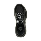 Fendi Black Calfskin Athletic Sneakers