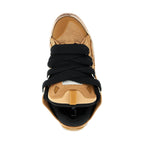Lanvin Brown Cotton Chunky Sneakers