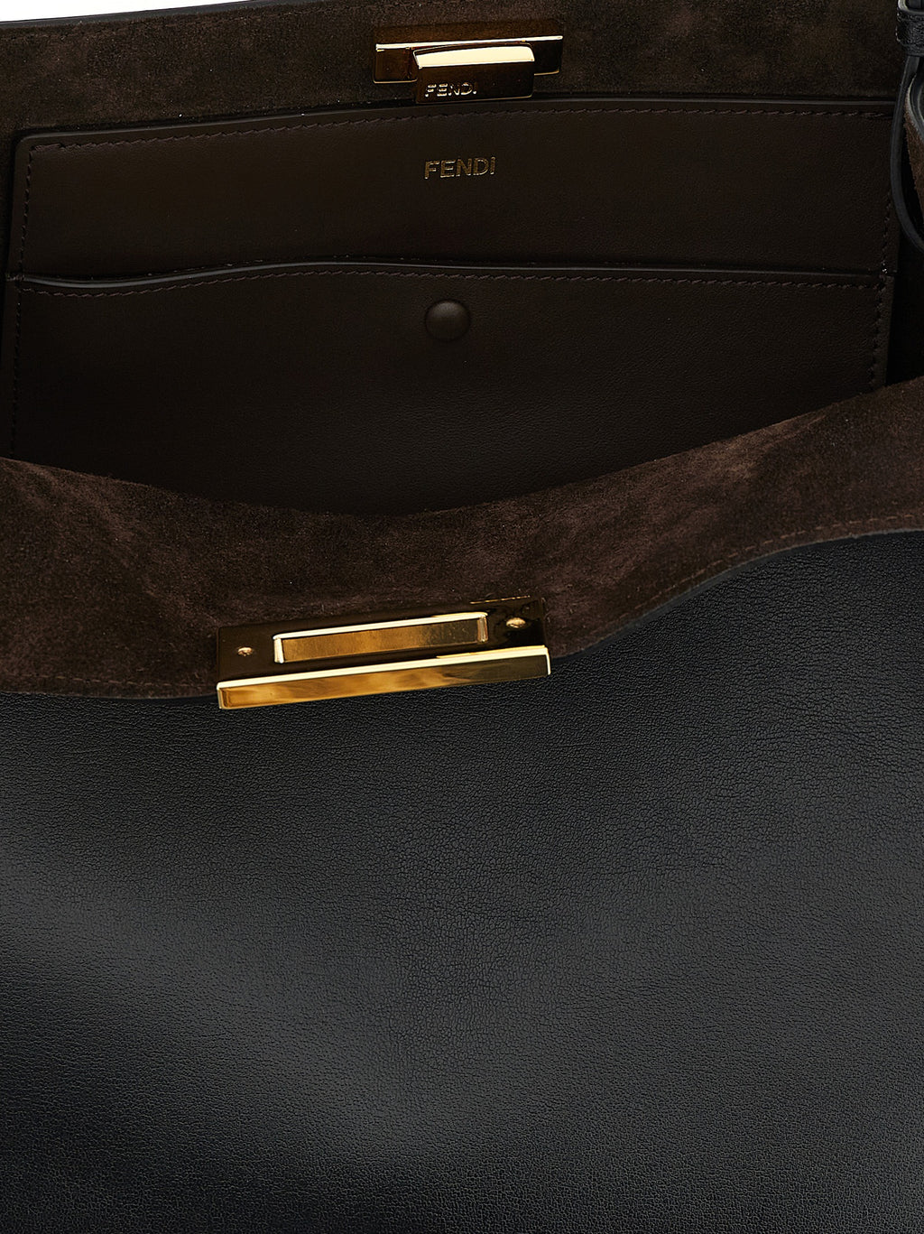 Fendi Black Calfskin Handbag