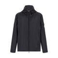 Moncler Blue Polyester Shell Jacket