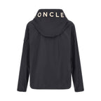 Moncler Blue Polyester Shell Jacket