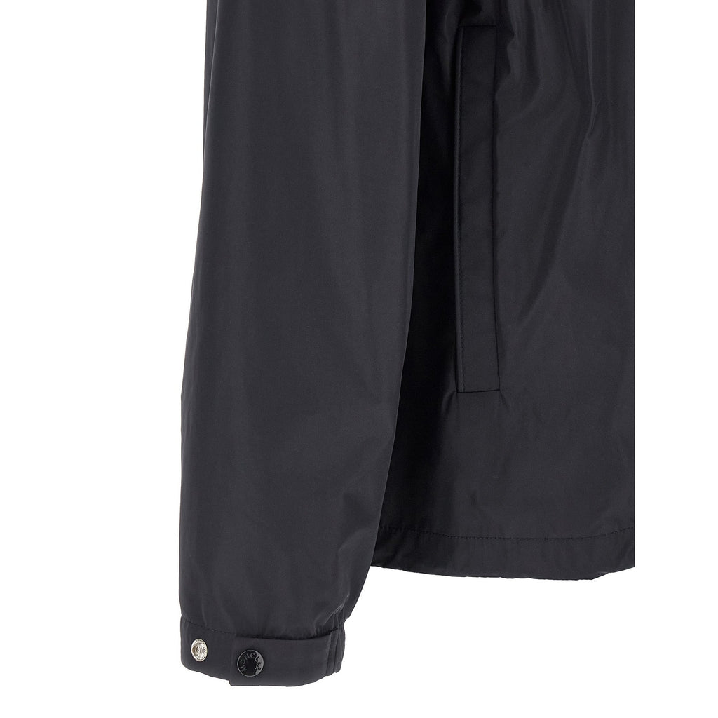 Moncler Blue Polyester Shell Jacket